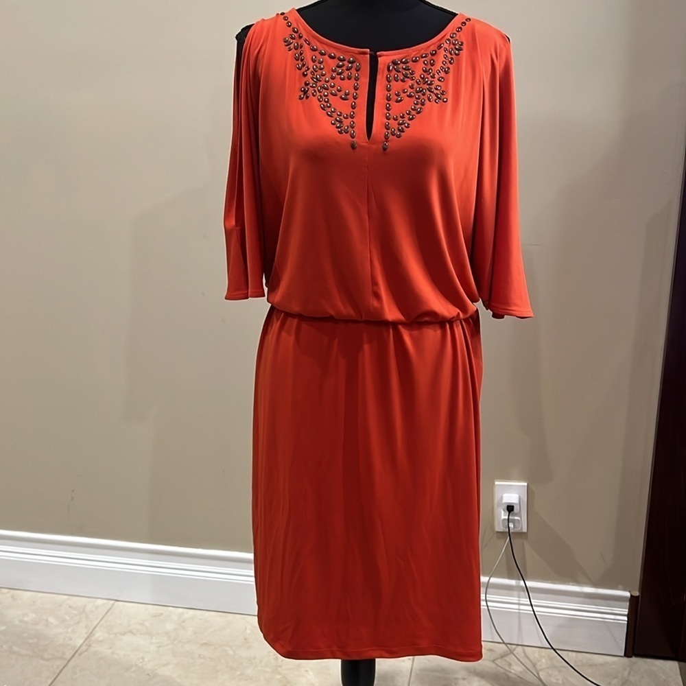 Ellen Tracy Women Orange
Casual Dress